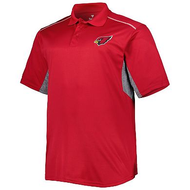 Men's Cardinal Arizona Cardinals Big & Tall Team Color Polo