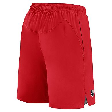 Men's Fanatics Red Calgary Flames Authentic Pro Rink Shorts