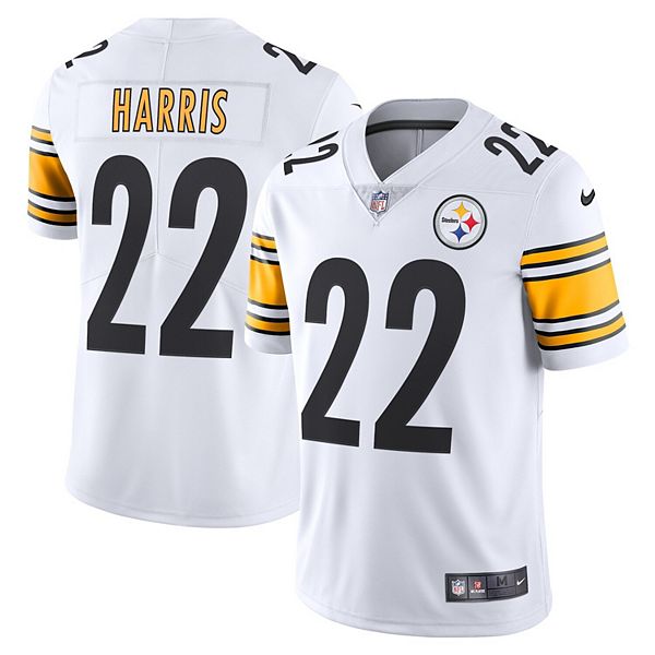 Men's Nike Najee Harris White Pittsburgh Steelers Vapor Limited Jersey