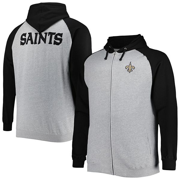 Men's Fanatics Branded Black New Orleans Saints Big And Tall Game