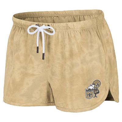 Women's WEAR by Erin Andrews Gold New Orleans Saints Tie-Dye