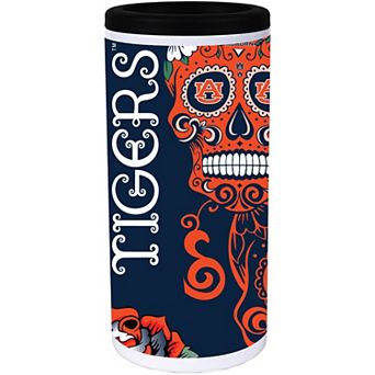 Auburn Tigers Dia Stainless Steel 12oz. Slim Can Cooler