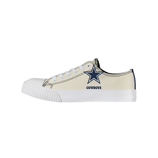 Women's FOCO Dallas Cowboys Platform Canvas Shoes