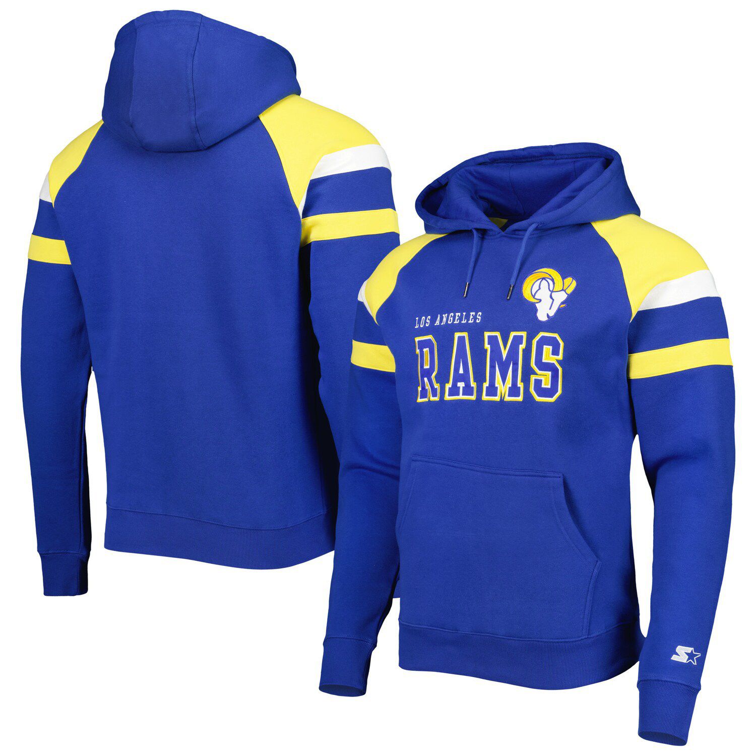 Los Angeles Rams Fanatics Branded Scoreboard Pullover Hoodie - Black