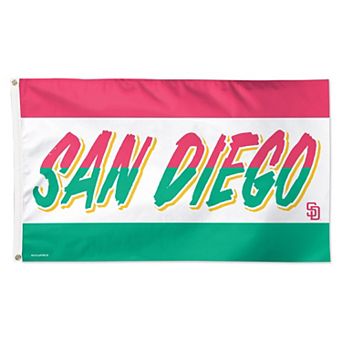 WinCraft San Diego Padres 3' x 5' Single-Sided City Connect Deluxe Flag