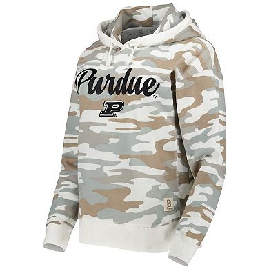 Women's Pressbox Camo Purdue Boilermakers San Pablo Pullover Hoodie