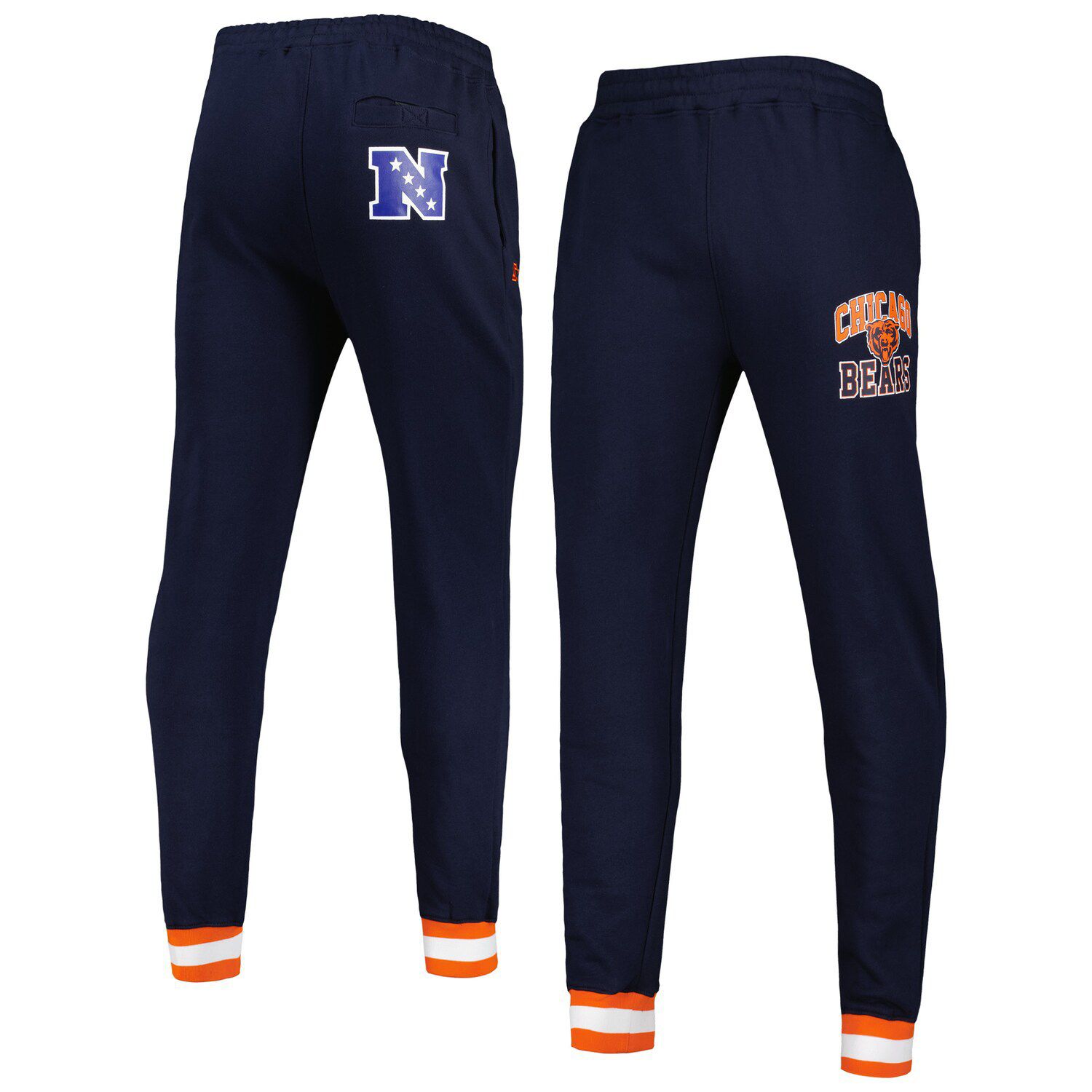 Chicago Bears G-III 4Her by Carl Banks Women's Scrimmage Fleece Pants - Navy