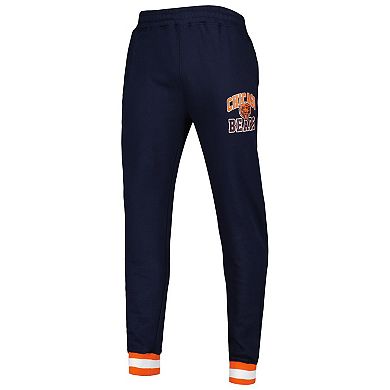 Men's Starter Navy Chicago Bears Blitz Fleece Jogger Pants