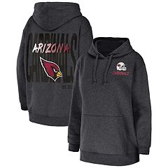 Women's Refried Apparel White Arizona Cardinals Crop Pullover Hoodie