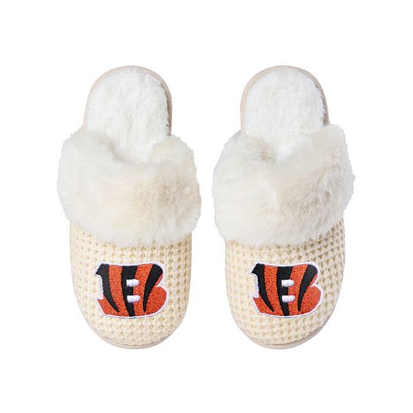 Foco Cincinnati Bengals Nfl Womens Glitter Open Back Faux Fur