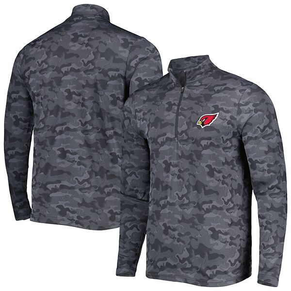 Antigua Chicago Cubs Brigade Camo 1/4-Zip Pullover Sweatshirt X-Large