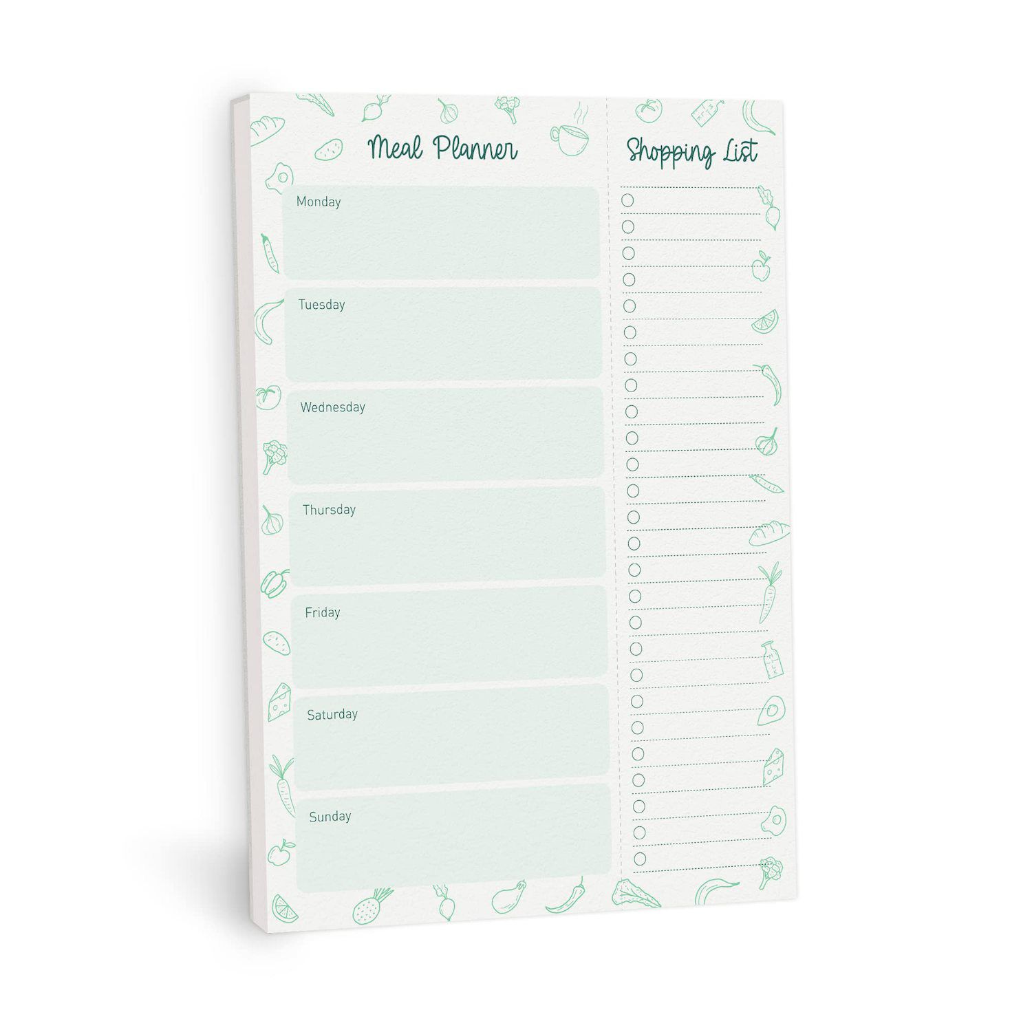 Rileys & Co Undated Weekly Planner, 11.0 x 8.3 in, Floral Print, Tearsheet To  Do list planner, Daily Planner Pad, Weekly To-Do List Notepad, Portable