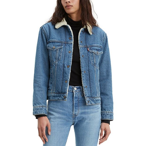 Women's Levi's® Ex-Boyfriend Sherpa Trucker Jacket