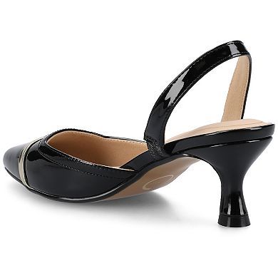 Journee Collection Nellia Women's Slingback Pumps