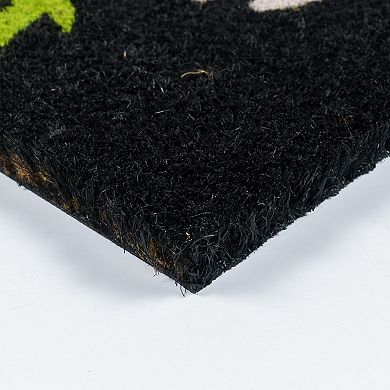 Grinch Santa Ho Ho Ho 2-pack 20'' x 34'' Coir Doormat
