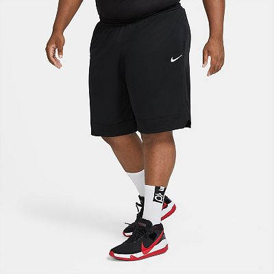 海外限定 Nike Dri-FIT Basketball Shorts Lサイズ Men's Nike Dri-Fit Tall Athletic Basketball Shorts Red Size