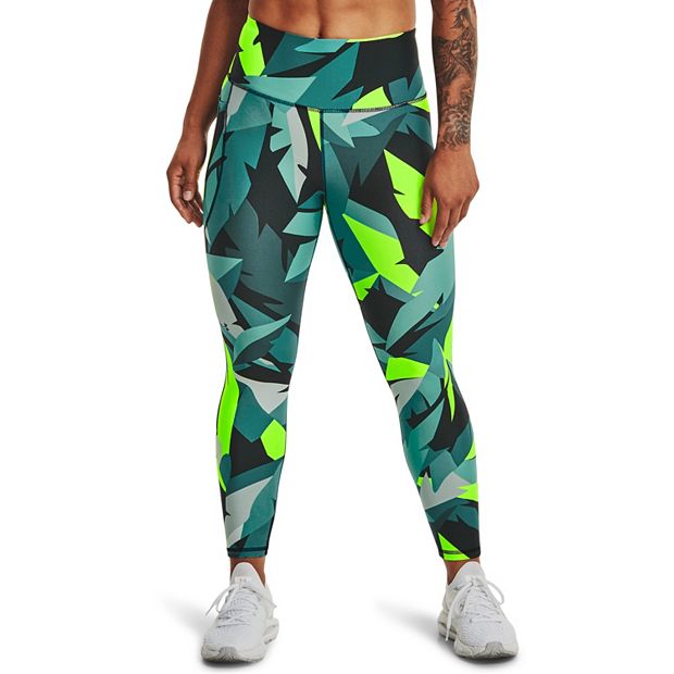 Women's HeatGear® Armour No-Slip Waistband Printed Ankle Legging