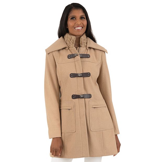 Kohls womens trench coat sale