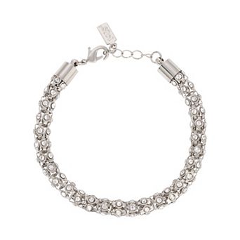 1928 Simulated Crystal Stone Bracelet