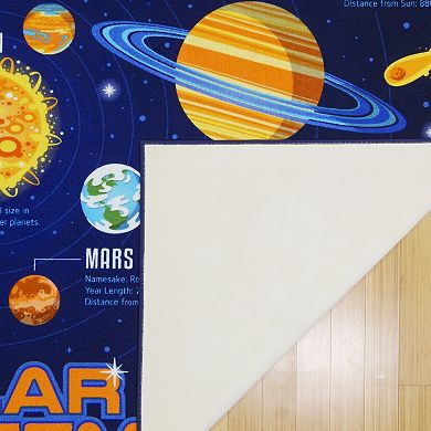 Gertmenian Teach Me Education Solar System 6'2'' x 9'6'' Rug