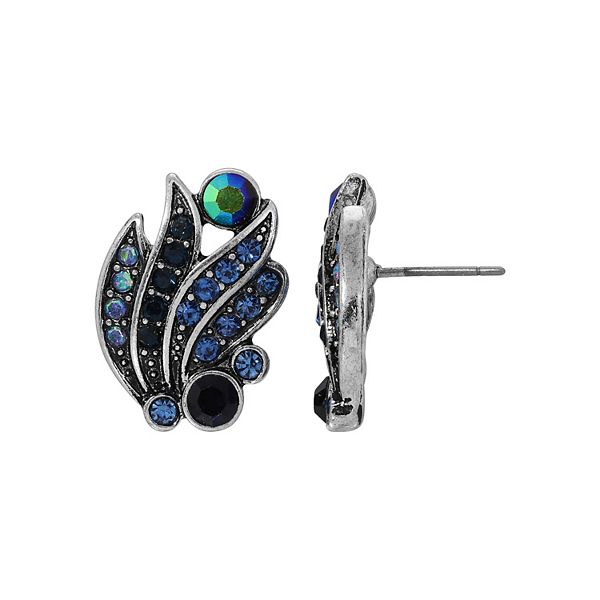Aurora earrings silver