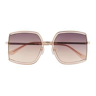 Women's Skechers® 58mm Oversized Square Sunglasses