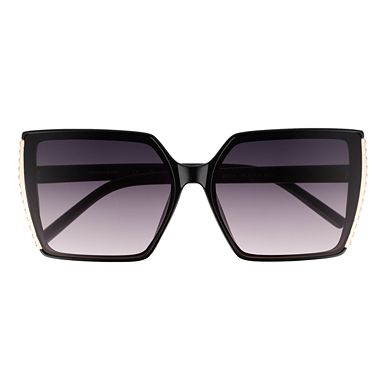 Women's Skechers® 64mm Oversized Square Sunglasses