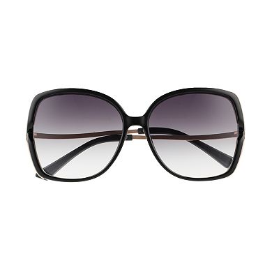 Women's Skechers® 60mm Oversized Butterfly Gradient Sunglasses