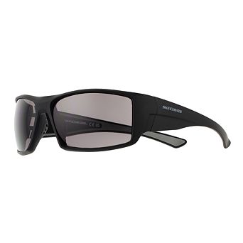 Men's Skechers® 64mm Wrap Sunglasses