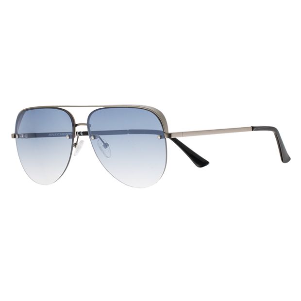 Men s Skechers 65mm Aviator Gradient Sunglasses