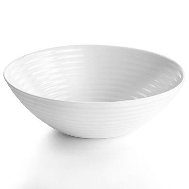 Gibson Ultra Patio 12 Piece Tempered Opal Glass Dinnerware Set in White