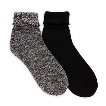 Men's MUK LUKS® 2-Pack Short Heat Retainer Socks