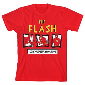 Boys 8-20 Flash The Fastest Man Alive Graphic Tee