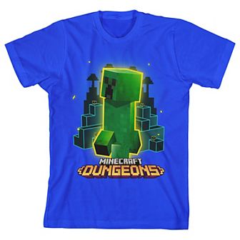 Boys 8-20 Minecraft Dungeons Creeper Graphic Tee