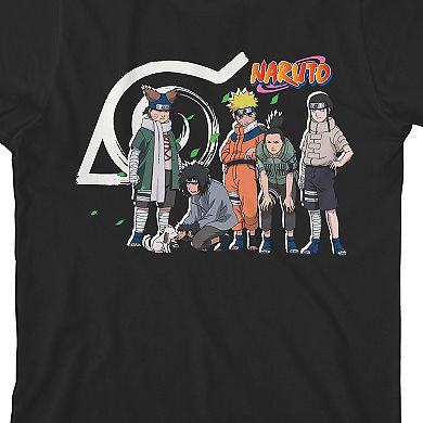 Boys 8-20 Naruto Characters & Konoha Graphic Tee