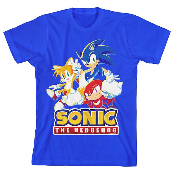 Boys 8-20 Sonic the Hedgehog Modern Graphic Tee