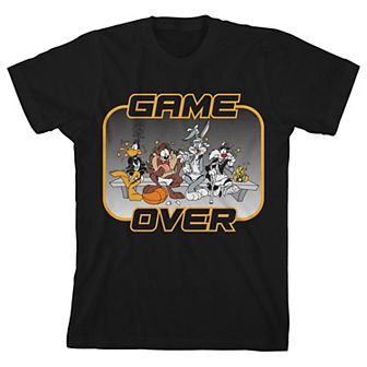 Boys 8-20 Space Jam 1996 Game Over Graphic Tee
