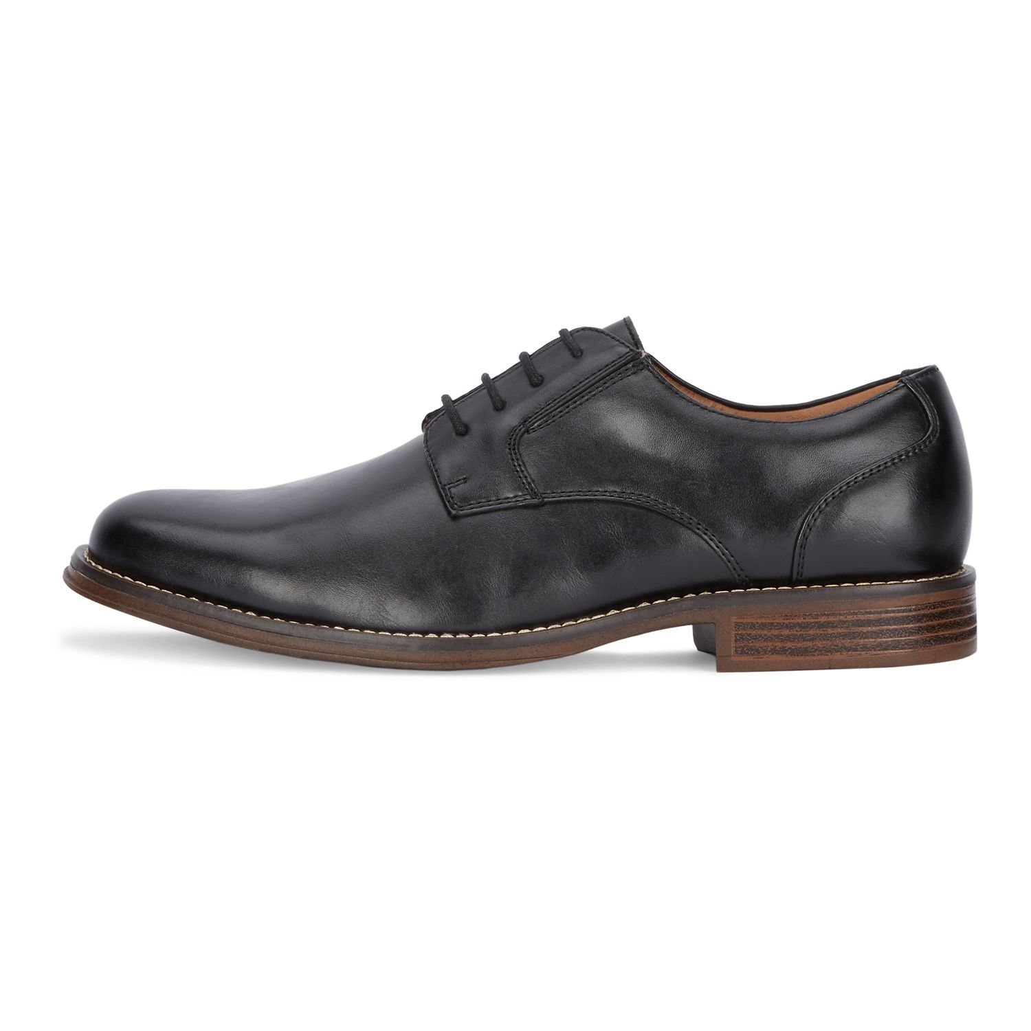 Мужские туфли Dockers Fairway Oxford Dress Shoes, цвет: Чёрный — фото 3