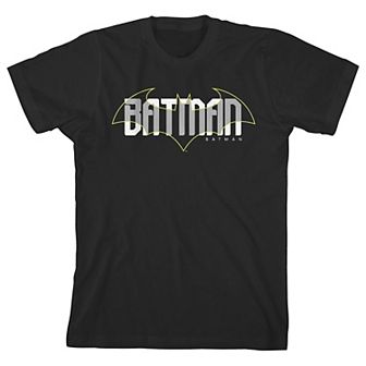 Boys 8-20 Batman Emblem Overlapping Graphic Tee