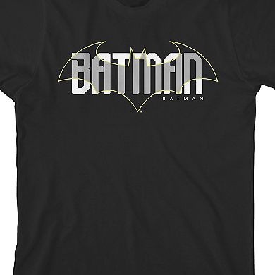 Boys 8-20 Batman Emblem Overlapping Graphic Tee
