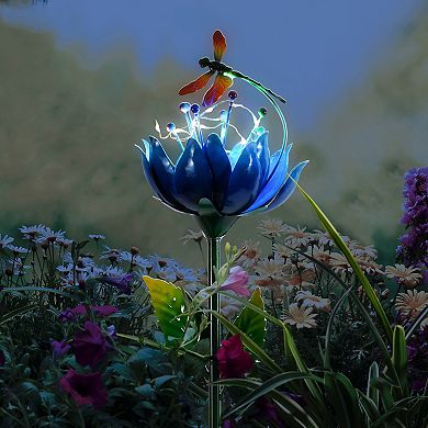 Crosslight Flower & Butterfly Outdoor Solar Light