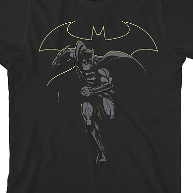 Boys 8-20 Batman Monochromatic Art Graphic Tee