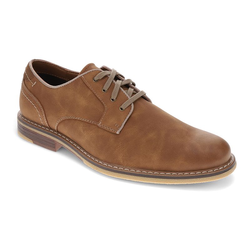 Dockers Bronson Rugged Mens Oxford Shoes, Size: Medium (10), Lt Brown