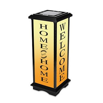 Techko Outdoor Solar Welcome Home Lantern Medium