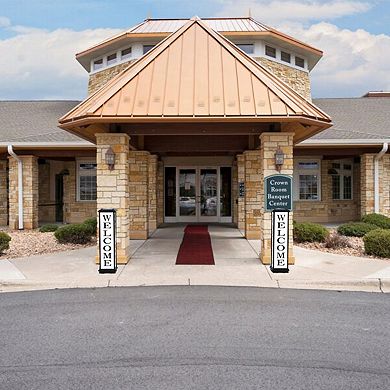 Techko Outdoor Solar Welcome Home Lantern Large