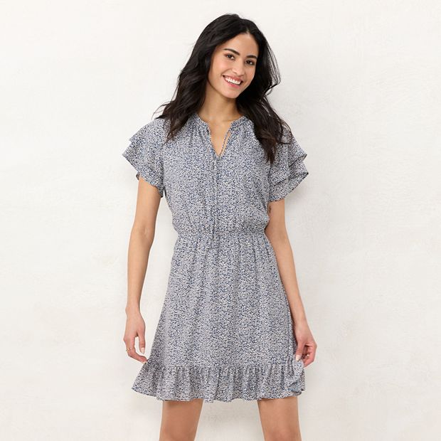 Lauren conrad fit and flare dress online