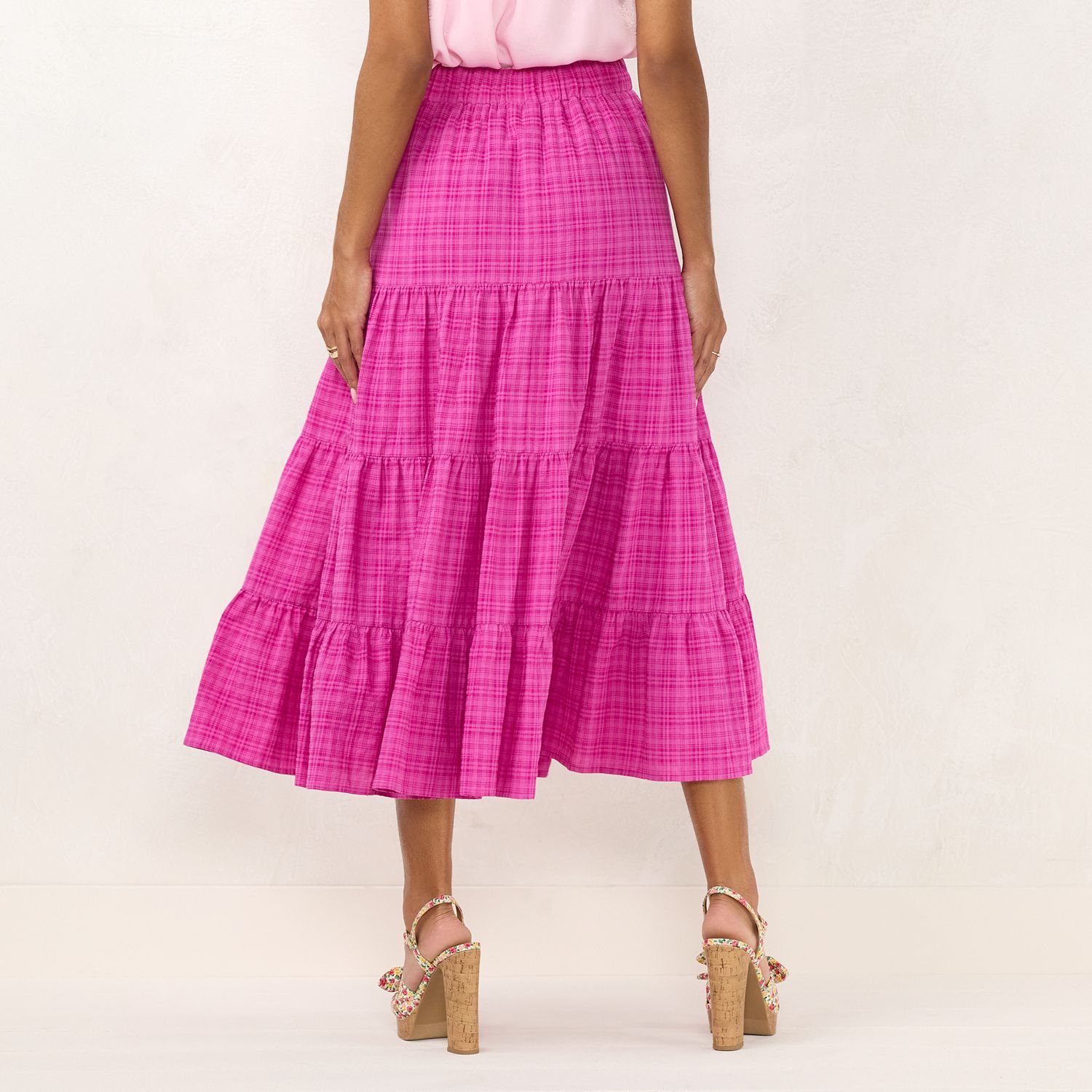 Jupe Mini Noire à Volants LC Lauren Conrad - Taille M - État Très Bon