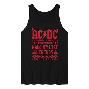Men's AC/DC Naughty List Legends Tank Top Top
