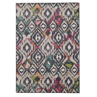 Linon Grayton Outdoor Washable Rug
