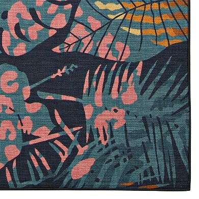 Linon Miramar Outdoor Machine Washable Rug